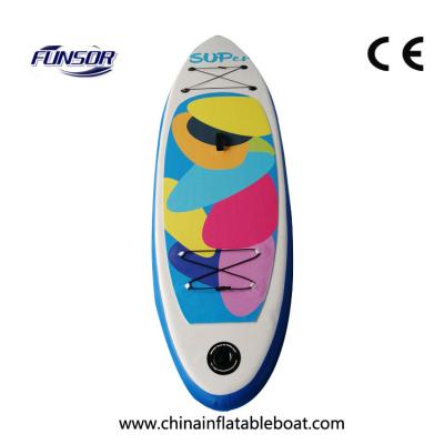 China 2019 New Design Inflatable Stand-up Paddle Board for Adult and Children Which Is Double Layers Te koop