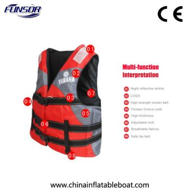 China Adult / Children EPE Foam YAMAHA Life Jacket , Safety Youth Xl Life Jacket for sale