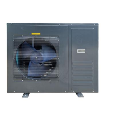 China Outdoor High Quality Heat Pump 5Kw Low Temperature Aio Air Conditioner 12 Volt Water Heater for sale