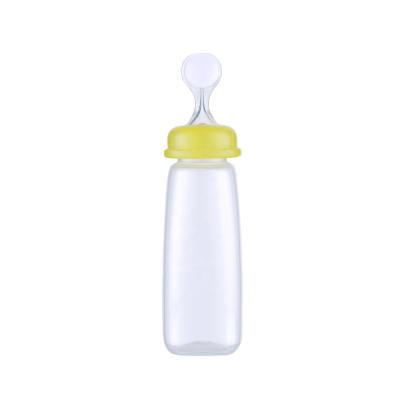 China BPA Free Unique Hot Selling Porcelain Squeezable Silicon Baby Design Baby Bottle for sale