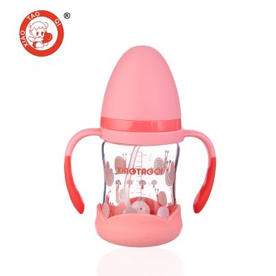 China BPA Free Economical Custom Design New Baby Bottle Custom Glass for sale