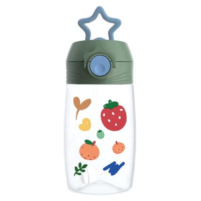 China BPA Free Toukie RTS Any Angle Click Lock No Puddle Weighted Straw Water Bottle Trainer Cup Baby Sippy Cup for sale