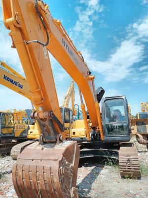 China Korean Import Hyundai 225 Excavator With Good Performance And Low Working Hours For Cheap Sale 1.05MÂ ³ for sale