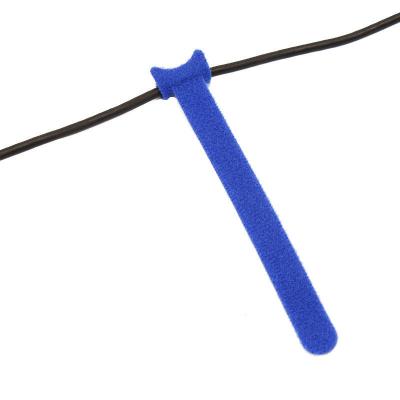 China Custom cat type heat resistance self adhesive fastener strap automatic adjustable convenient hook and loop cable ties Te koop