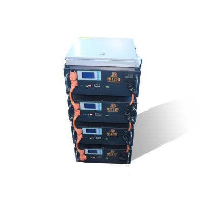 China Rayfore 5KW 48V 100AH ​​Solar System Rack Mounted ESS Solution Lifepo4 Battery Pack Off-grid 10KW 15KW Lithium Ion Solar Backup Power for sale