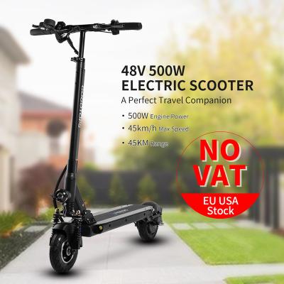 China Top Sale Unisex E Scooter 48V 500W 13Ah Cheap Balanced Kick Scooters 45KM/H Electric Scooter For Adults for sale