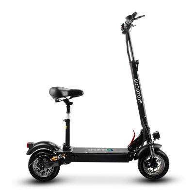 China Unisex Factory Direct 1200W Folding Powerful Electric Scooter 50 km/h E Electric Scooter For Adult for sale