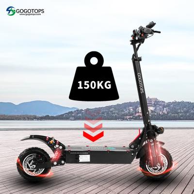 China Unisex USA Warehouse Off Road Electric Scooter 2000W Double Motor Folding E Scooter 2 Wheel Electric Scooter For Adults for sale