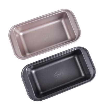 China Mini Carbon Steel Loaf Tin Loaf Tin Rectangular Non-Stick Loaf Pans Toast Brownie Mold Baking Tools Kitchen Supplies for sale