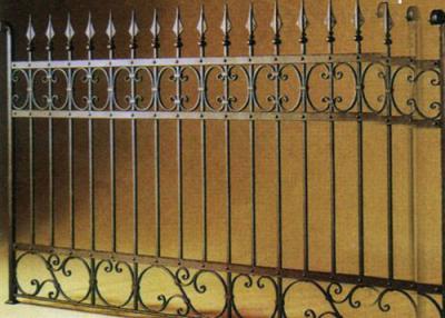 China Wrought iron guardrail for sale