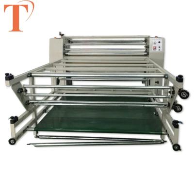 China Garment Shops Large Size Automatic Oil Roller Heat Press Machine Sublimation Printing Machine for sale