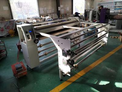 China Hot Sale 1.8M Electricity Fabric Heat Press Machine Calander Sublimation Fabric Roll Heat Press Transfer Printing Machine for sale