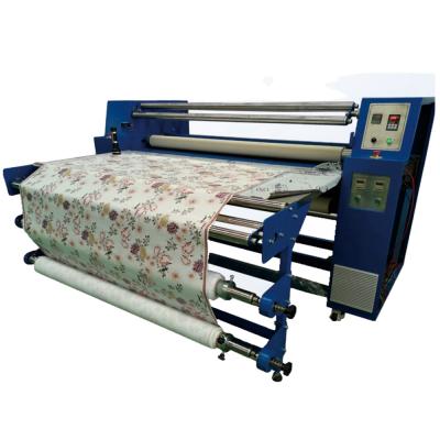 China Garment Shops Good Price Sublimation Calender Oil Roller Heat Press Transfer Machine for sale