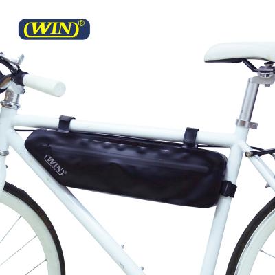 China Waterproof Bicycle Tube Front Bag Custom Waterproof Bike Frame Top Bag for sale