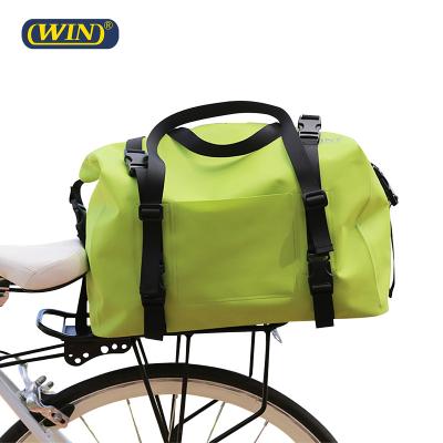 China Custom Reflective Bike Waterproof 100% Logo Outdoor Waterproof Bicycle Bag Trunk Tote Bag for sale