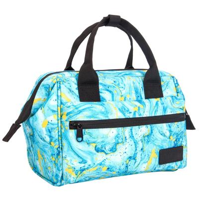 China Waterproof Custom Logo Kids Portable Insulated Cooler Lunch Tote Bag For Women Men for sale