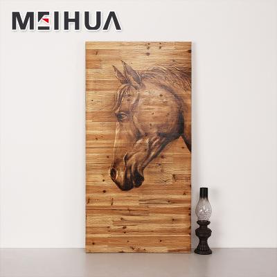 China Modern new style wooden panel frame for painting sculptures for sale