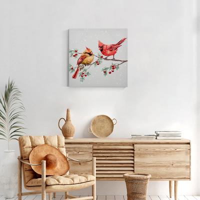 China Modern Living Room Wall Art Picture Digital Printing Canvas Decorative Bird Pieces for sale