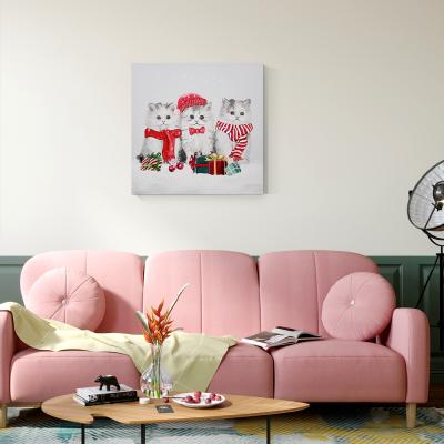 China Modern Stretched Wall Art Christmas Decorations Canvas Art Prints Home Prints Framed Custom Canvas for sale