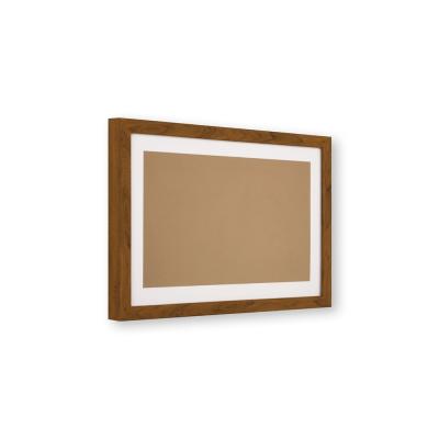 China Plastic frame + MDF back panel + Glass +Mat semi-finished product with affordable diy glass wall and mat art for sale