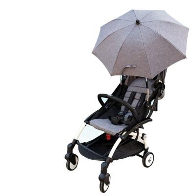 China CLASSIC Anti UV Gray Oxford Baby Stroller Parasol Push Chair Umbrella for sale