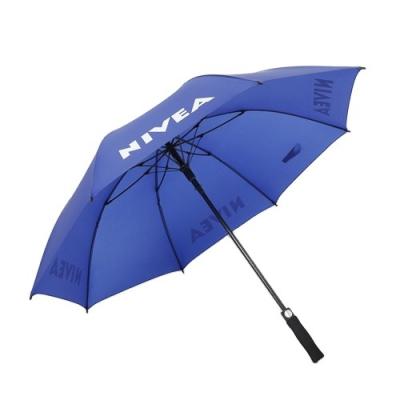 China Full Frame Fiberglass Stick Windproof Casual Umbrella EVA Handle With Logo Print For Advertising And Promotion for sale