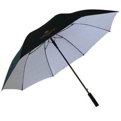 China 62 Inch Extra Large Modern Golf Umbrella Rain Travel Auto Open Umbrella With Oversized Windproof Water Resistant Double Canopy for sale