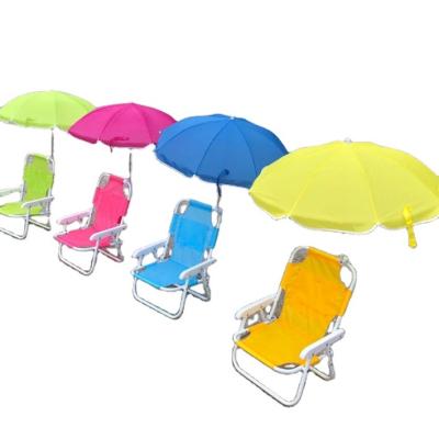 China Portable Kids Baby Beach Umbrella Folding Kids Outdoor Clip Umbrellas With Chair For Outdoor Seaside Vacation Camping for sale