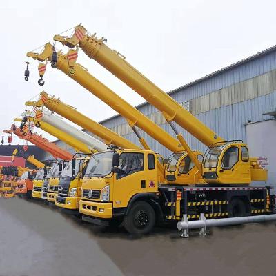 China Hot-Sale Small Truck Crane Truck Crane Mounted Crane 8t 10t 12t 16t 20t 25t Small Hydraulic Mobile Crane For Sale for sale