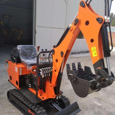 China China Mini Digger Excavator 0.8 Ton 1.2 Ton 2 Ton Micro Tunneling Machine 0.02m3 for sale