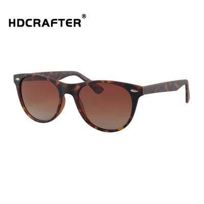 China Fashion Trend Sunglasses HDCRAFTER Style TR90 Sunglasses For Men And Women High End TAC 1.1 Sun Glass River Polarized 2021 Manufacturer for sale