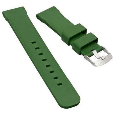 China Waterproof durable strap can be customized style of popular silicone watch band dye ya soft pure silicone watch band band in Europe and America watch band for sale