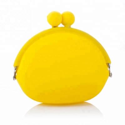 China Japan Style Mini Waterproof Silicone Coin Bag Custom Women's Lovely Fruit Silicone Coin Pouch for sale