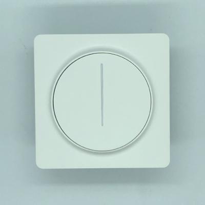 China 2021 Smart Home decoration new design zigbee dimmer touch screen newcomer wifi tuya without neutral lamp switch for sale