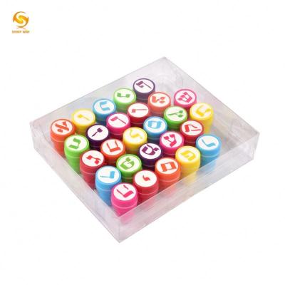 China ShinyWay 27pcs Self Inking Children Self Inking Stamps Fun Stamps Musical Notes Stamp for sale