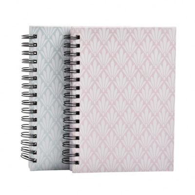 China Hot Selling Wholesale Spiral Hardcover Notebooks Shinyway Hardcover Book Printing/Spiral Notebook for sale