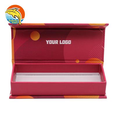 China Recycled Materials Customized Magnetic Boxes Drawer Gift Box UV Coating Collapsible Sliding Packaging Slide Box for sale