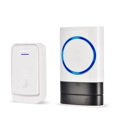 China Modern Doorbell Eu Us Door UK Plug Waterproof Bell Rings Battery Required Smart Life Outdoor Wireless Doorbell for sale