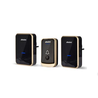 China Modern Bell 2 Series Bells 2 Series Digital Store Button Touch Songs Hold 52 Receiver 1 Transmitter Optional Waterproof Alarm Smart Doorbell for sale