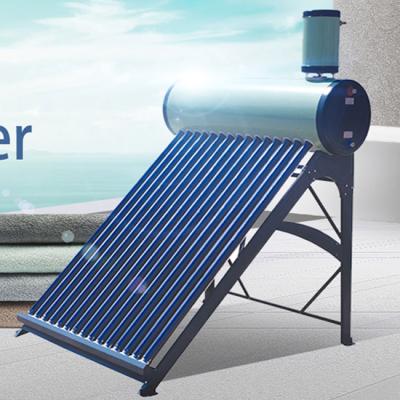 China Outdoor MICOE Evacuate Tube Water Heater Without Pressure With Electric Solar Heater for sale