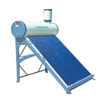 China Outdoor Hot Selling Free Installation and Direct-plug Connection Type Solar Water Heater for sale