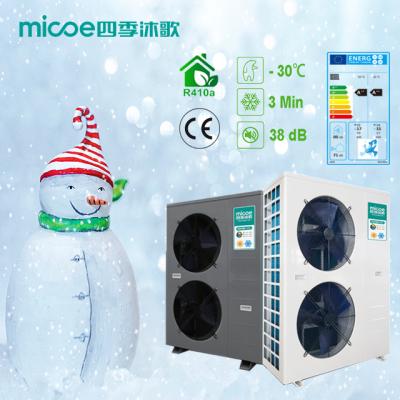 China Household Micoe Air Source Heat Pump EVI Technology DC Inverter Heating and Cooling Heat Pump for sale