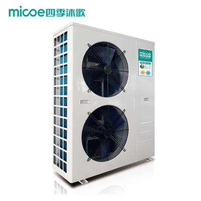 China Hotel Micoe Full DC Inverter Heat Pump, A++, 9kw to 31kw Cooling Heat Pump for sale