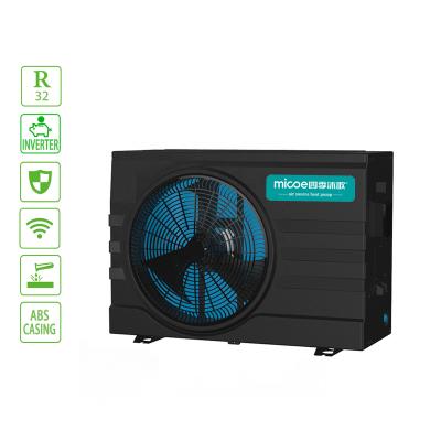 China High Efficiency Pool Heat Pump R32 Outdoor Inverter Pool&Spa Heating And Cooling Air Source Heat Pump for sale