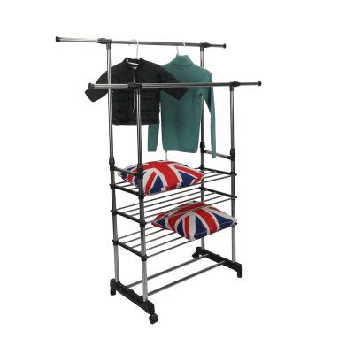 China Farm Shop Display Space Saving Vintage Clothes Drying Rack for sale