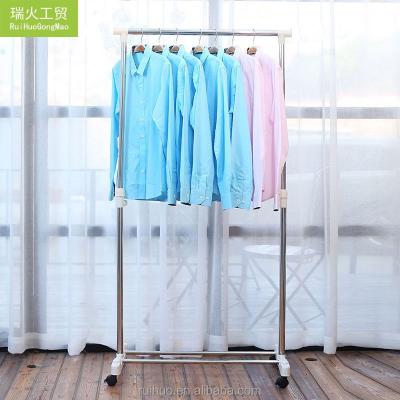 China Eco - Friendly Material Easy Assemble Exquisite Metal Hanger Laundry Dry Rack for sale