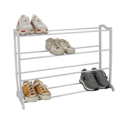 China Adjustable (Others) Most Popular Stackable Shoe Rack Metal Shoe Racks Home Modern Shoe Racks for sale