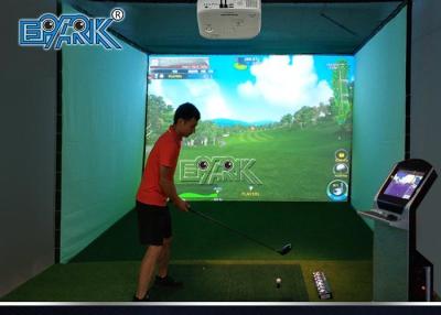 China Indoor Sport Golf Simulator Interactive Projection Screen Smart Golf By Projection for sale