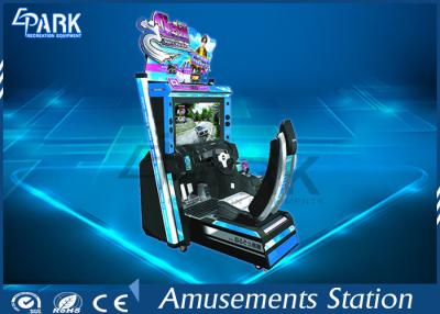 China 3D LCD Screen Racing Game Machine Initial D5 Arcade Racing Simulator for sale