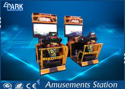 Chine Simulateur de courses d'automobiles d'enfants/emballage de la machine de jeu à jetons à vendre